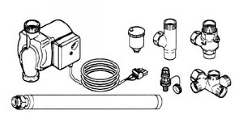 Комплект соединительных трубопроводных элементов котел DTG X..N-водонагреватель GMT130 от интернет-магазина «Тех.Авеню»