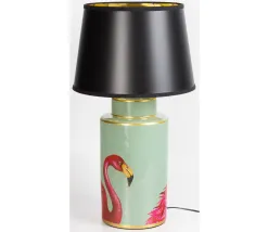 Светильник с абажуром Фламинго 35x35x71см