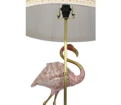Светильник с абажуром Фламинго 42x42x75см