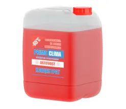 PRIMOCLIMA ANTIFROST Теплоноситель Primoclima Antifrost концентрат (Этиленгликоль) -65C 10 кг канистра (цвет красный)