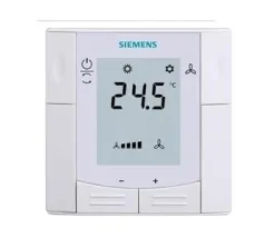 Siemens Контроллер RDF340 Siemens комнатной температуры для полузаглубленного монтажа с жк дисплеем (24 В)