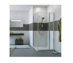 Дверь, Huppe, Classics 2, шв 900*2000, матовое серебро, цвет стекла-прозрачный, C23405.087.321